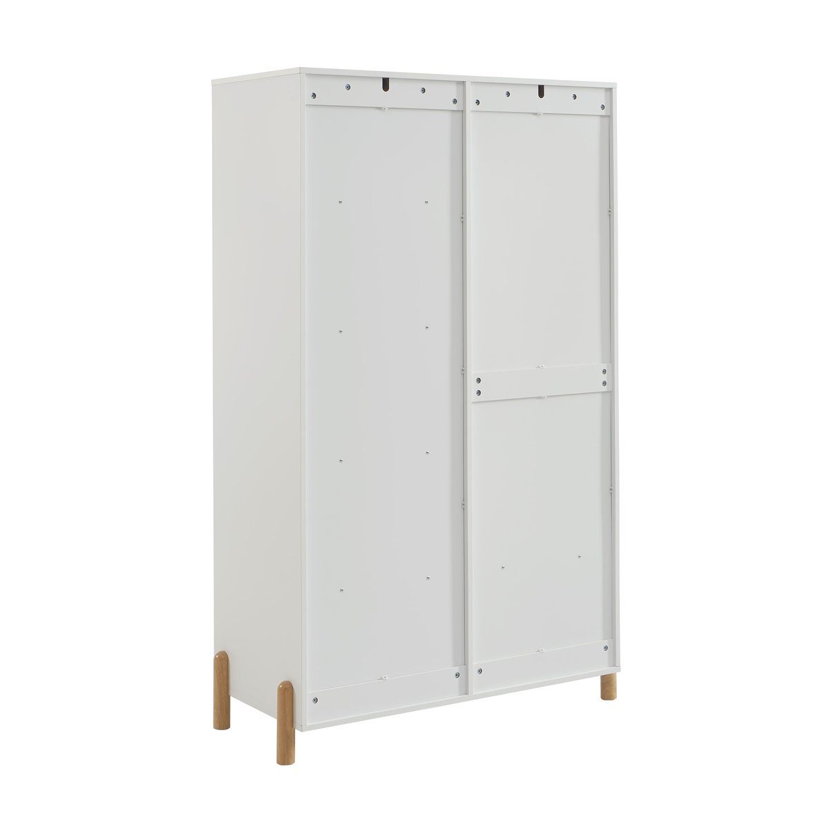 Armoire enfant 2 portes  ILIO blanc, BAÏTA