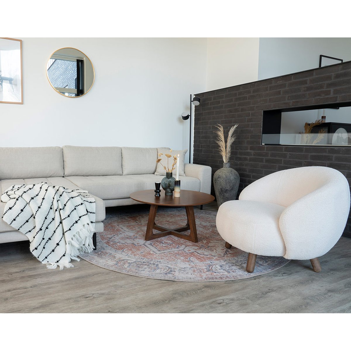 Fauteuil - NAYELI blanc, BEST MOBILIER