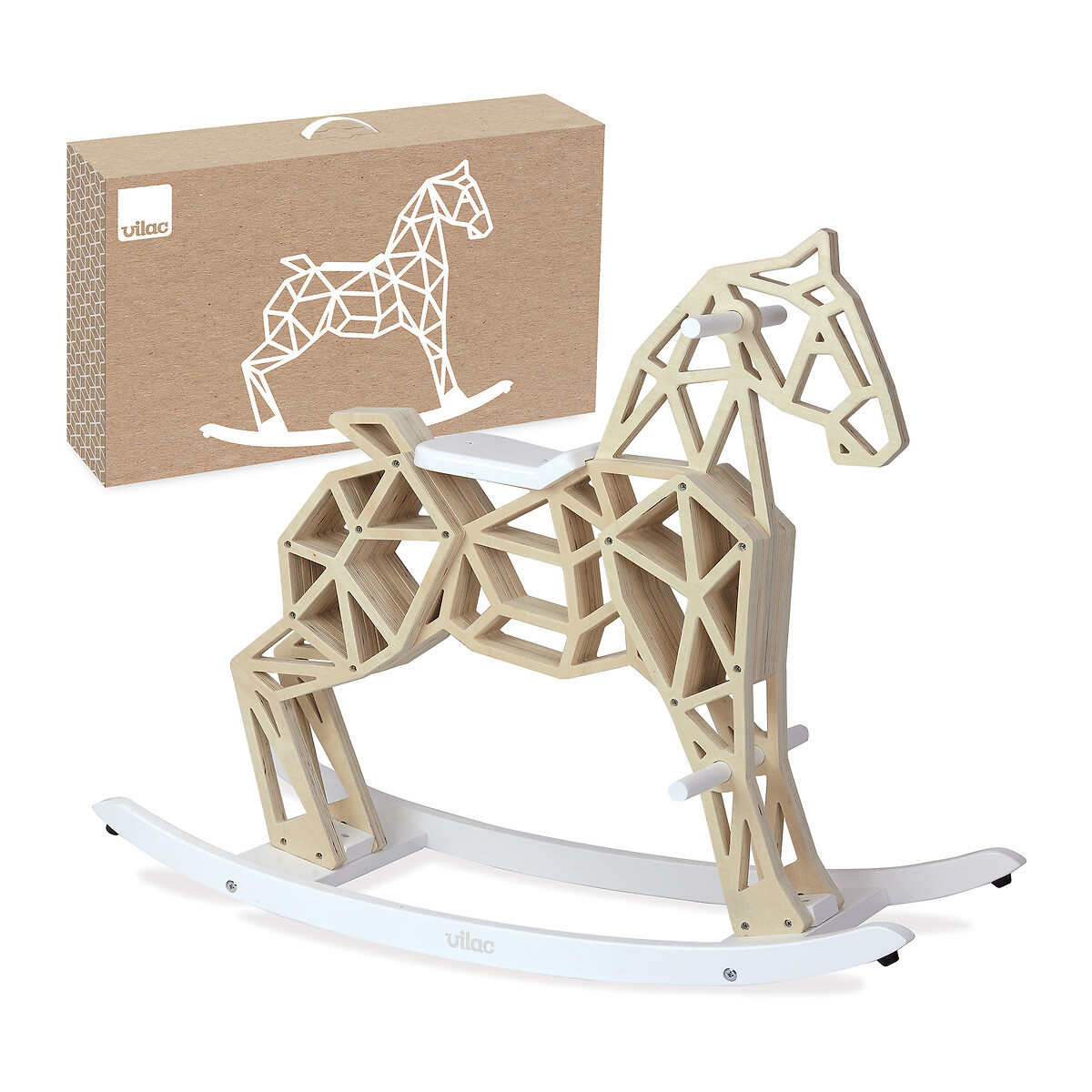 Cheval à bascule Diamant naturel, VILAC