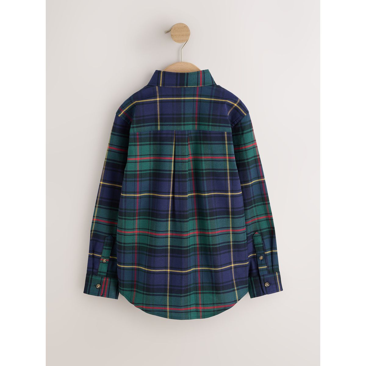 Chemise oxford à carreaux verts, NEXT