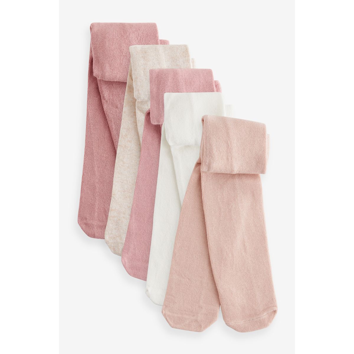 Collants bébé, lot de 5 rose, NEXT