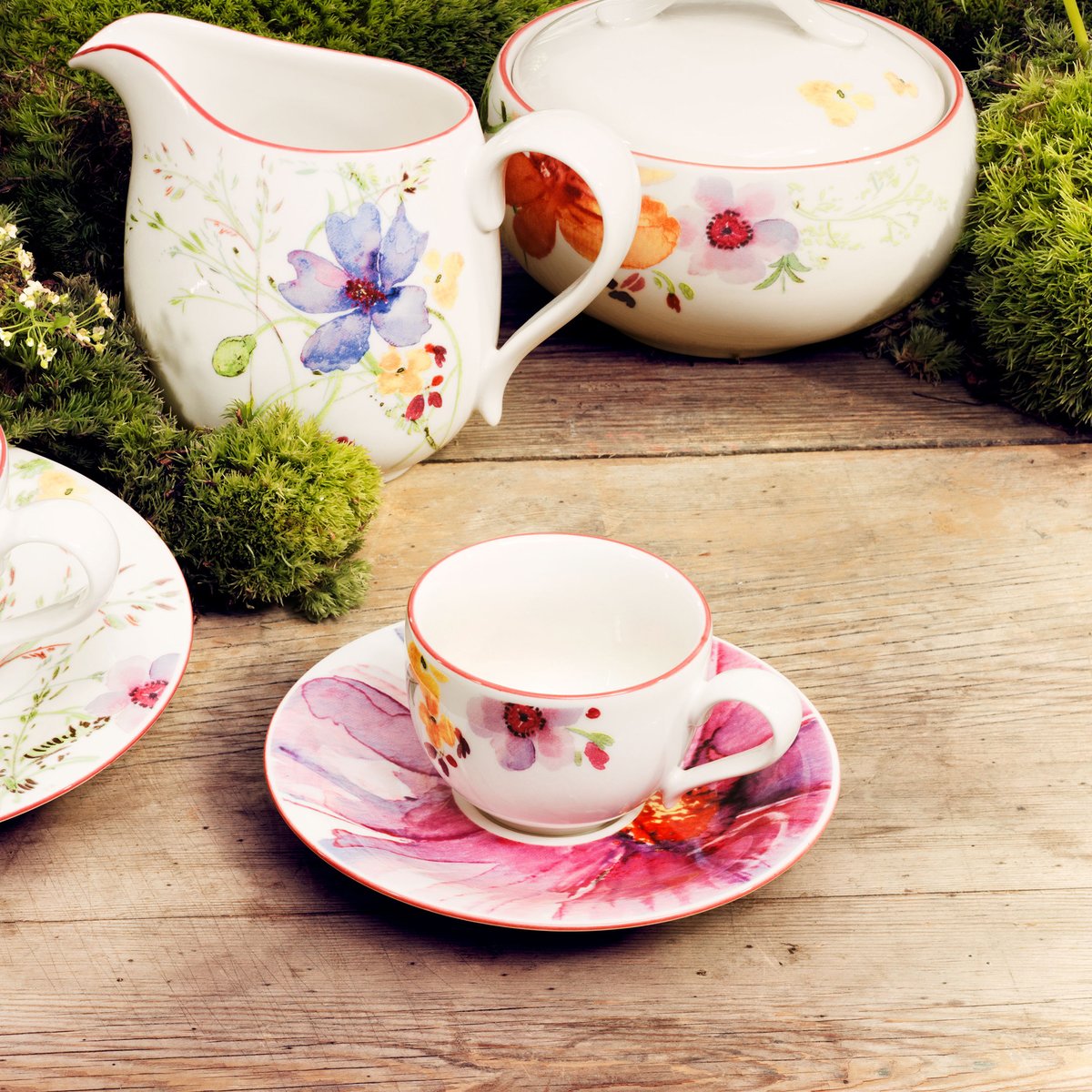 Sous-Tasse À Expresso MARIEFLEUR multicolore, VILLEROY & BOCH