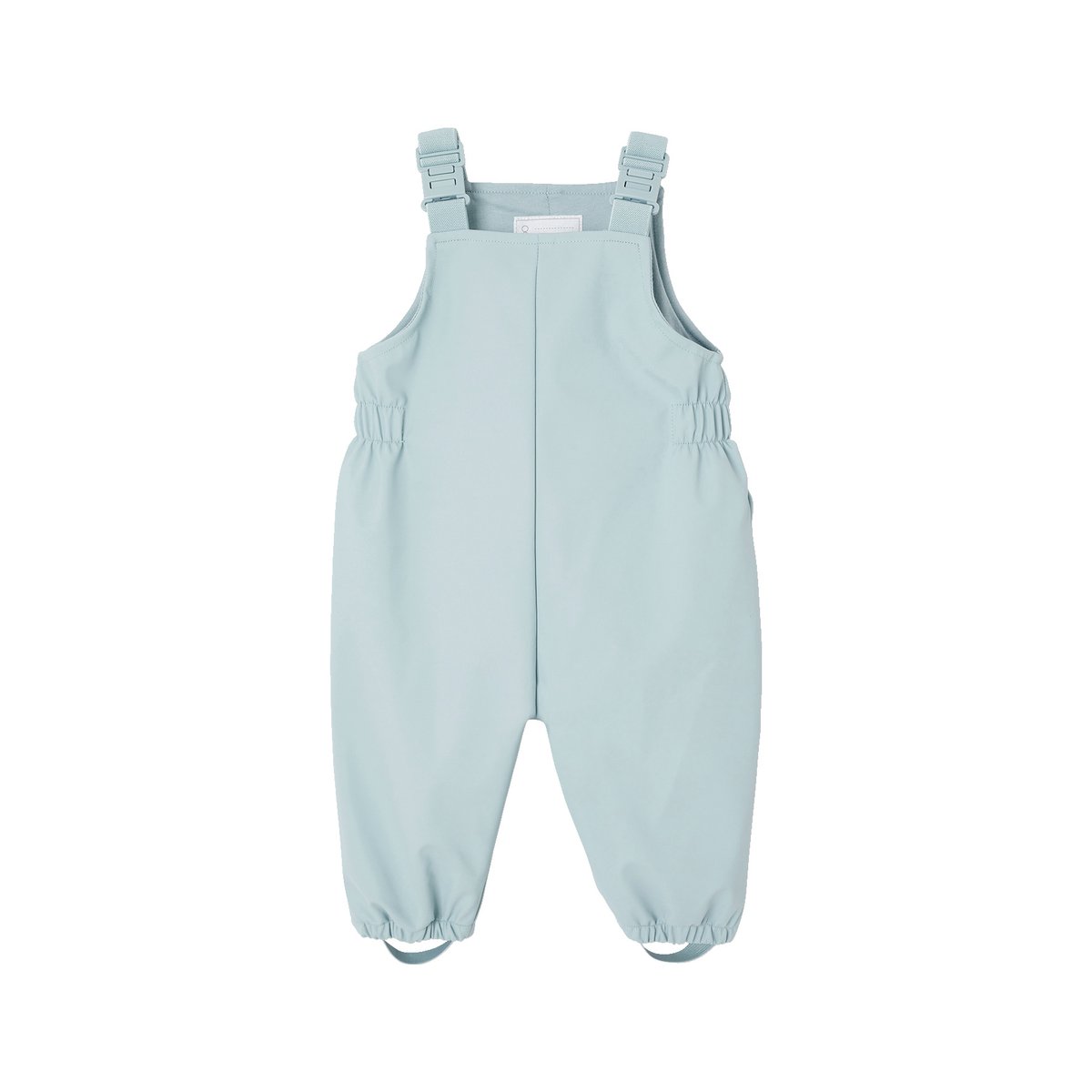 Ensemble pluie bébé ciré et pantalon bleu grisé, VERTBAUDET