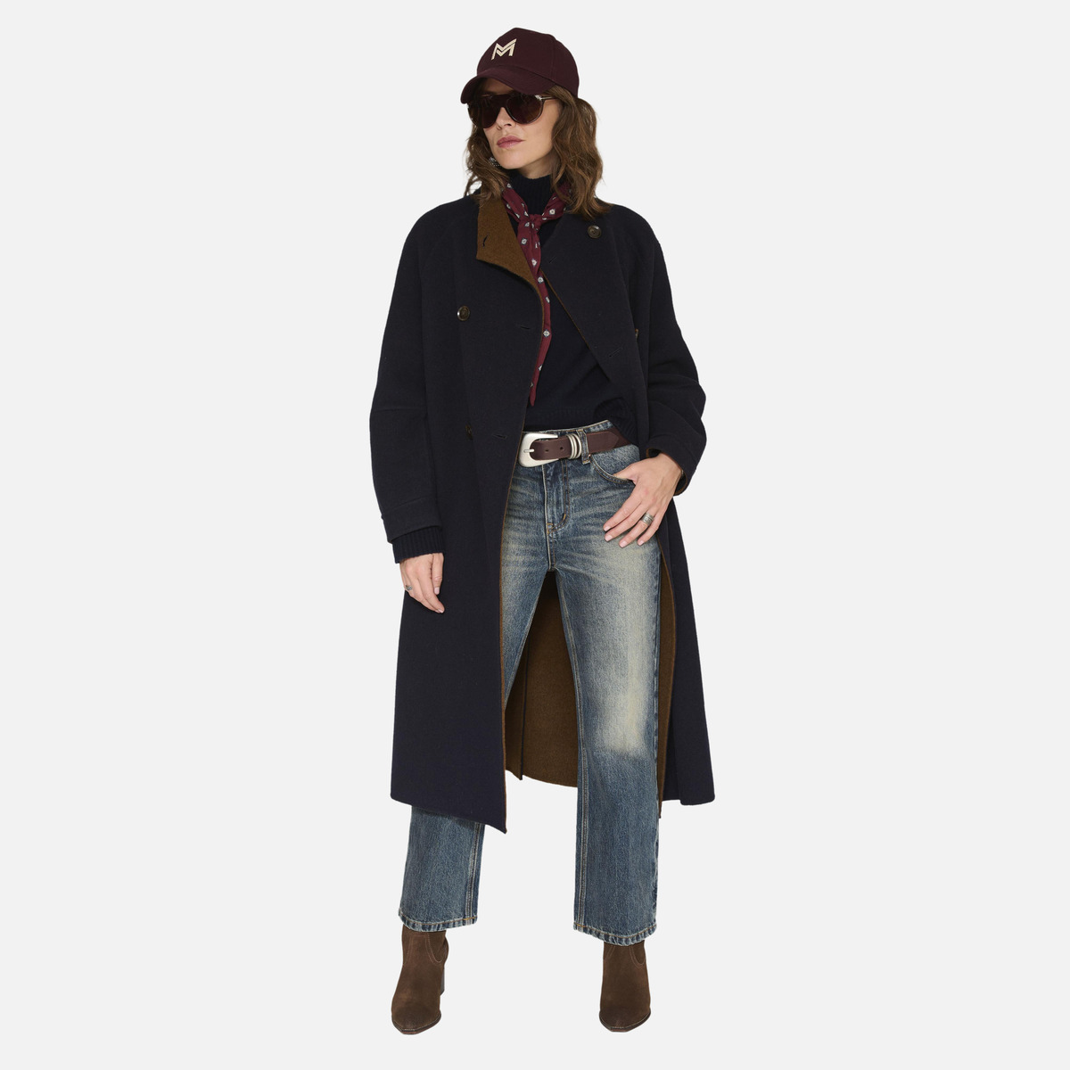 Manteau MATTY navy, MKT STUDIO