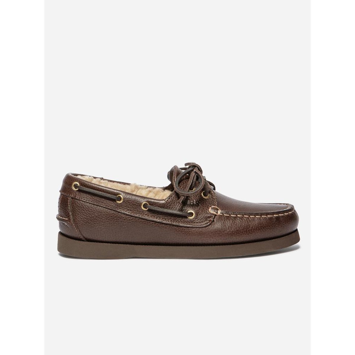 Chaussures bateau PHERINA brun / creme, TBS