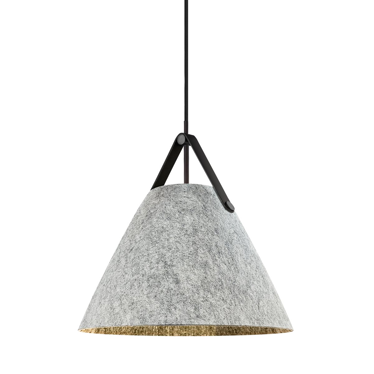 Suspension style industriel en métal, STRAP gris, DESIGN FOR THE PEOPLE