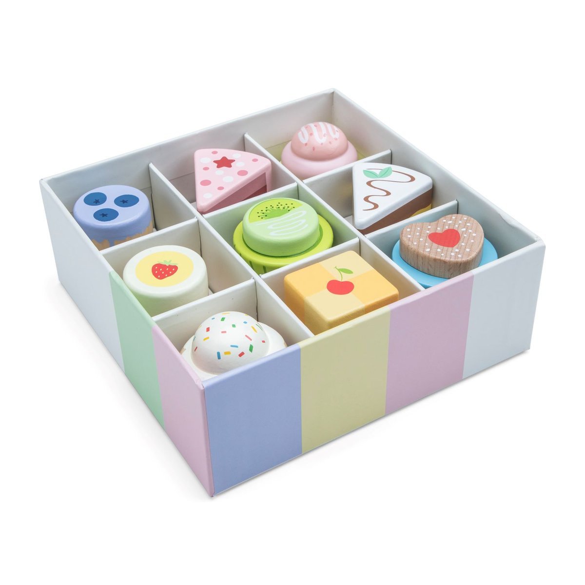 Assortiment de pâtisseries rose, NEW CLASSIC TOYS