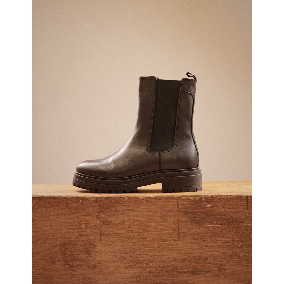 Bottines AMÉLIE noir, ODAJE