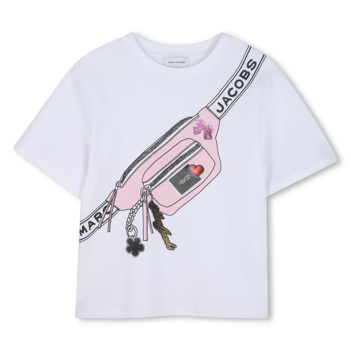 T-shirt à manches courtes blanc, MARC JACOBS