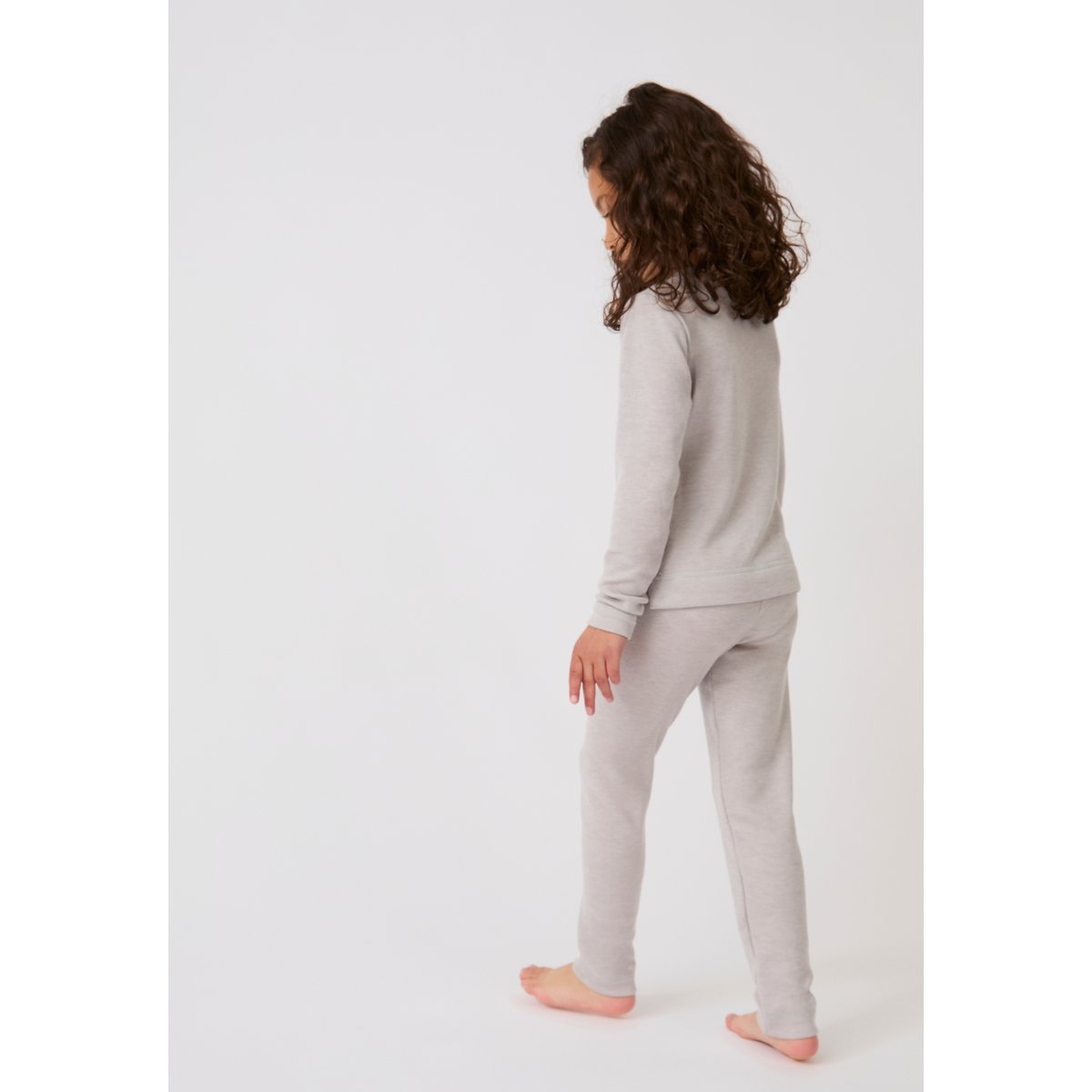 Caleçon long Thermolactyl Degré 5 - Sensitive beige chiné, DAMART