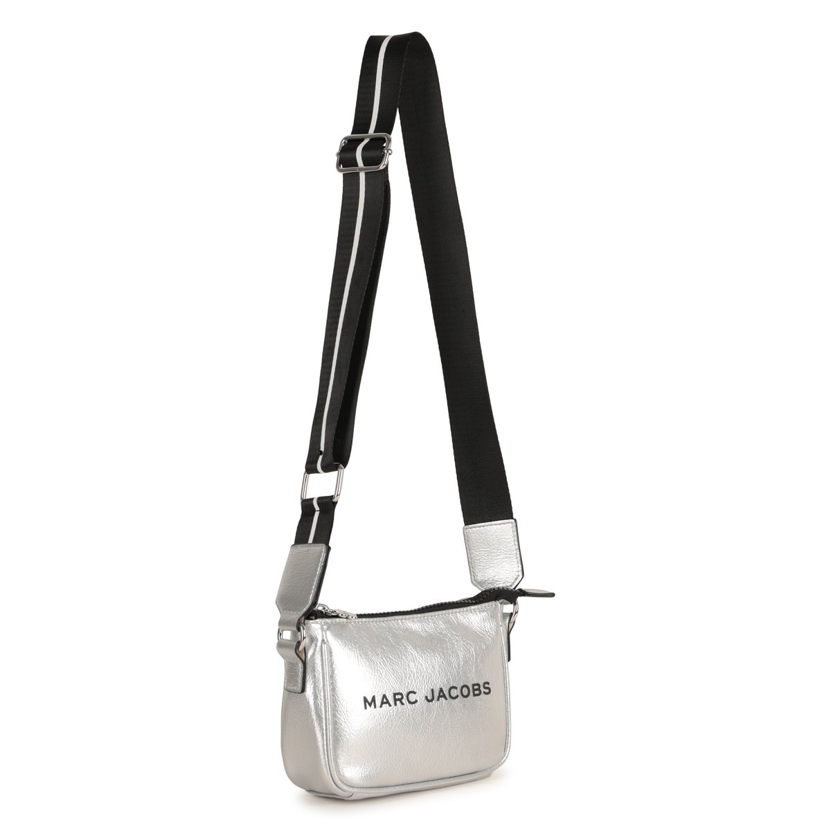 Sac à main en tissu enduit silver, MARC JACOBS