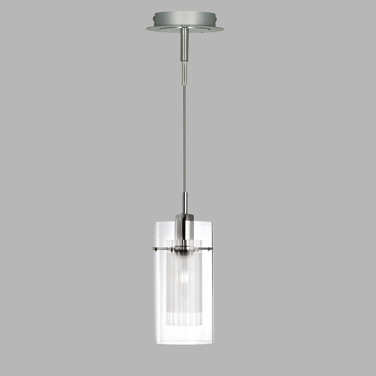 Dayton Pendant Light silver-coloured, SO'HOME