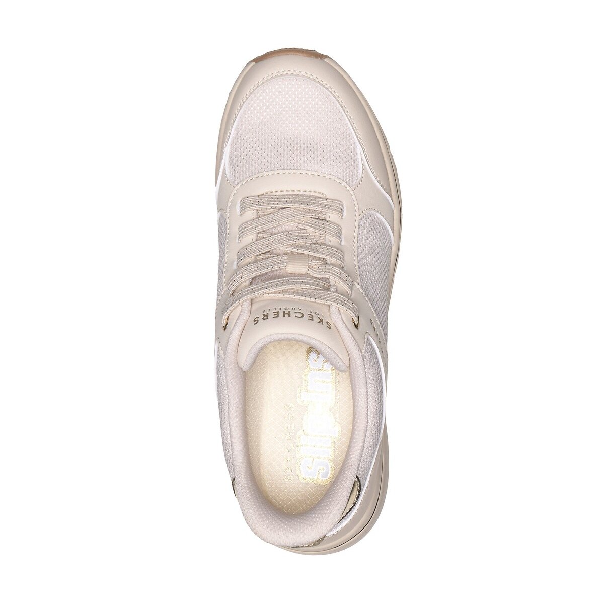 Baskets Slip-Ins: BILLION FLEX - LIVIN' LUSH ecru, SKECHERS
