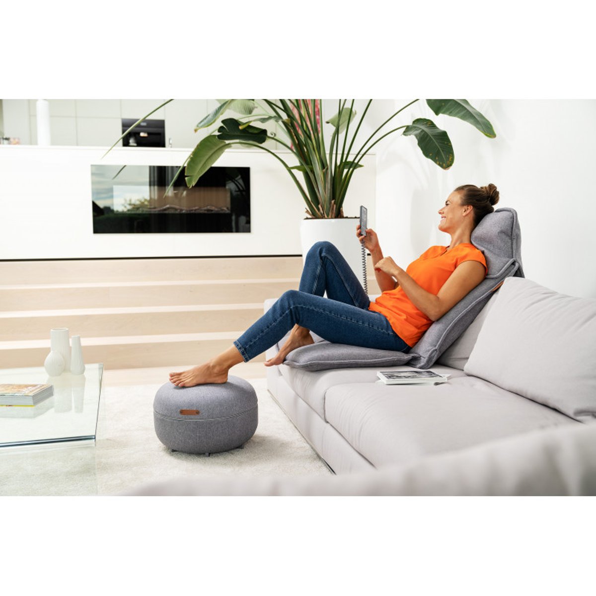 Housse de siège massant shiatsu - gris gris, BEURER