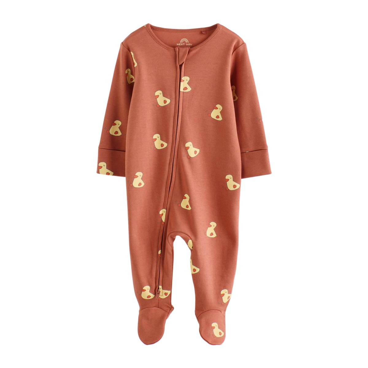 Dors-bien à zip double sens bébé, lot de 3 animaux de ferme jaunes, NEXT