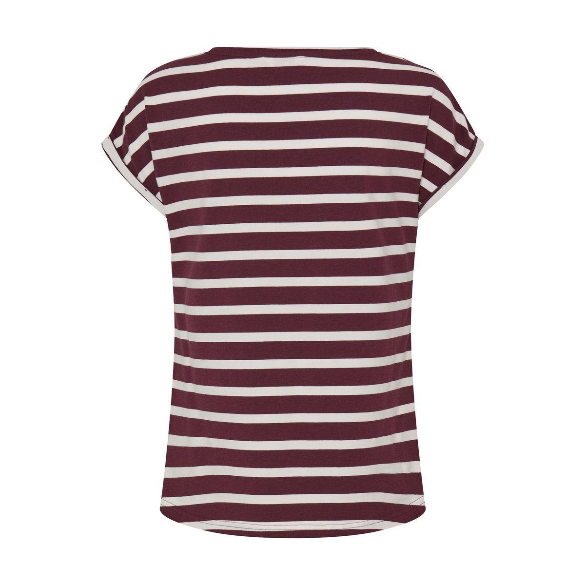 T-shirt rouge fig stripe, B.YOUNG