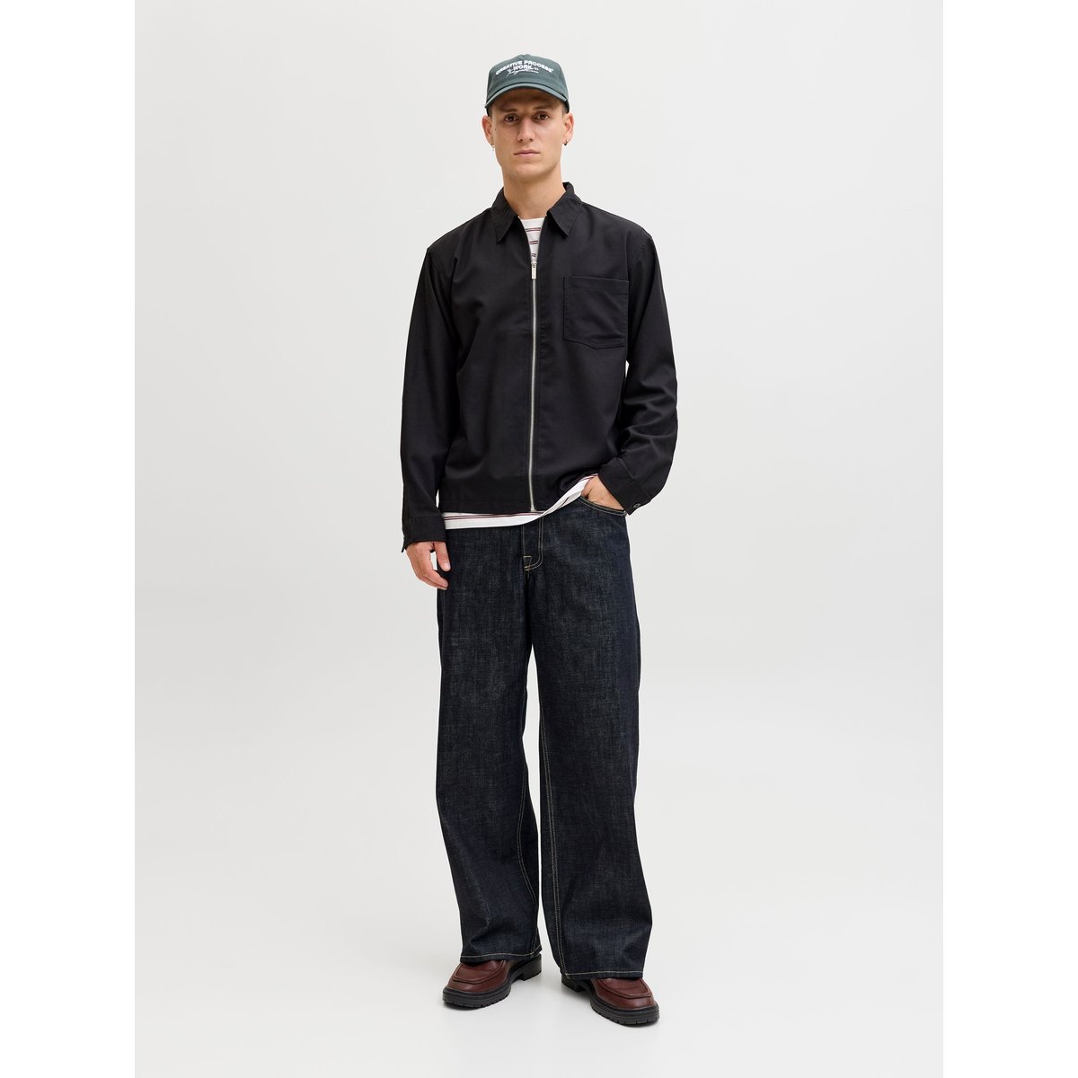 Surchemise black 1, JACK & JONES