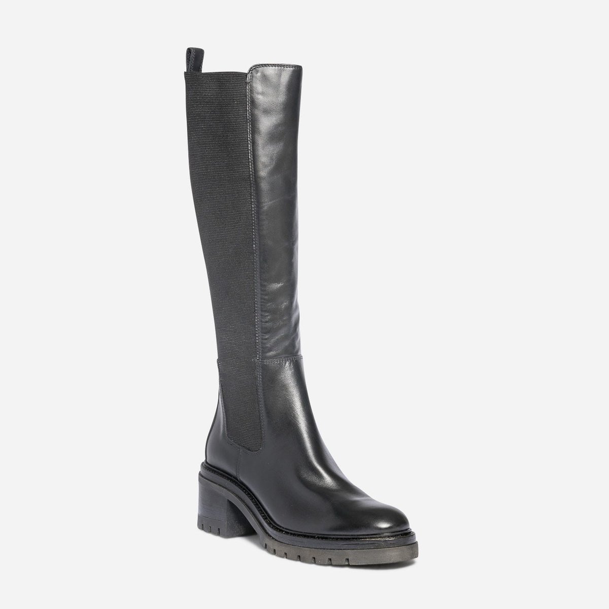 Botte À Talon en cuir TACIANA. noir, ERAM