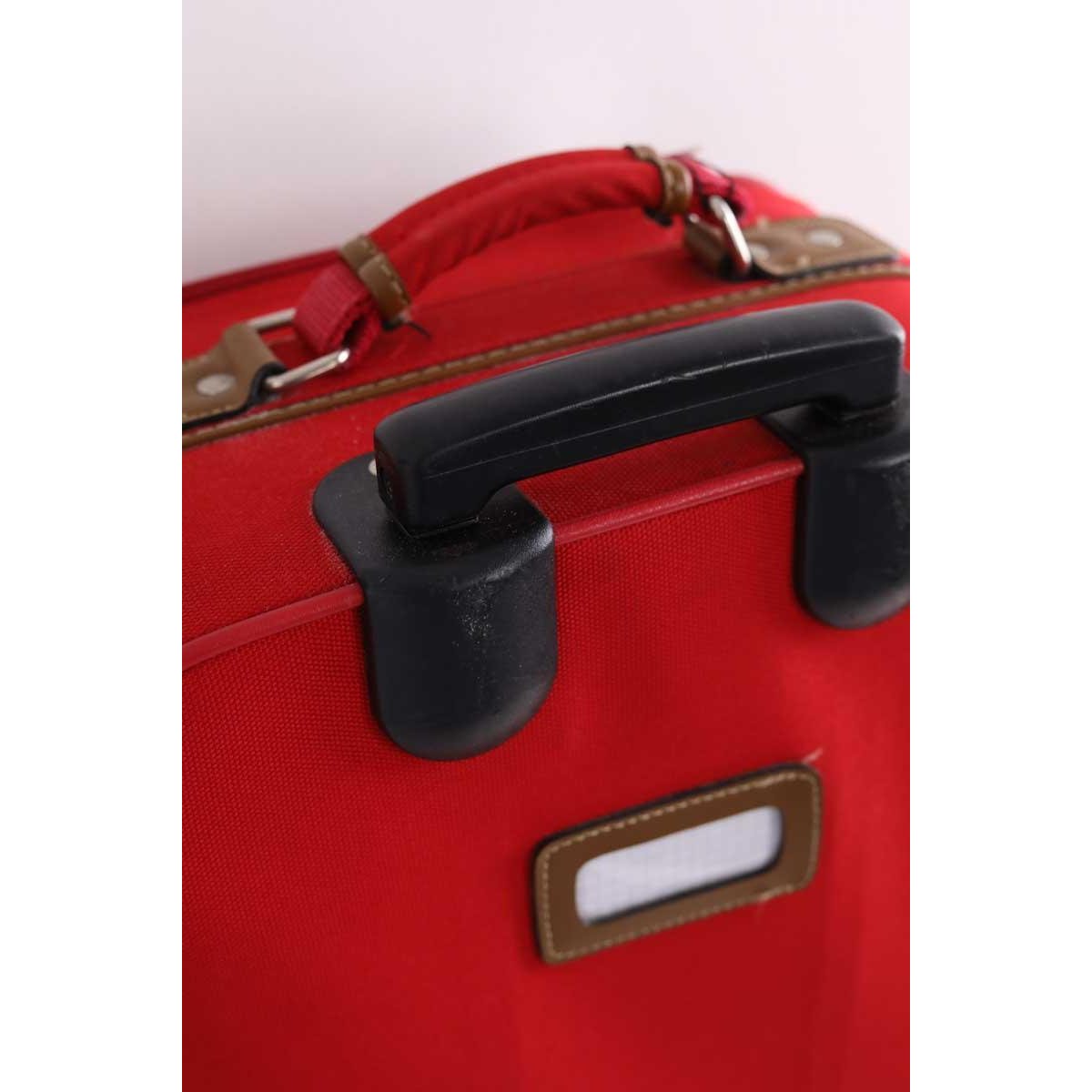 Valise - Bon État rouge, LANCEL