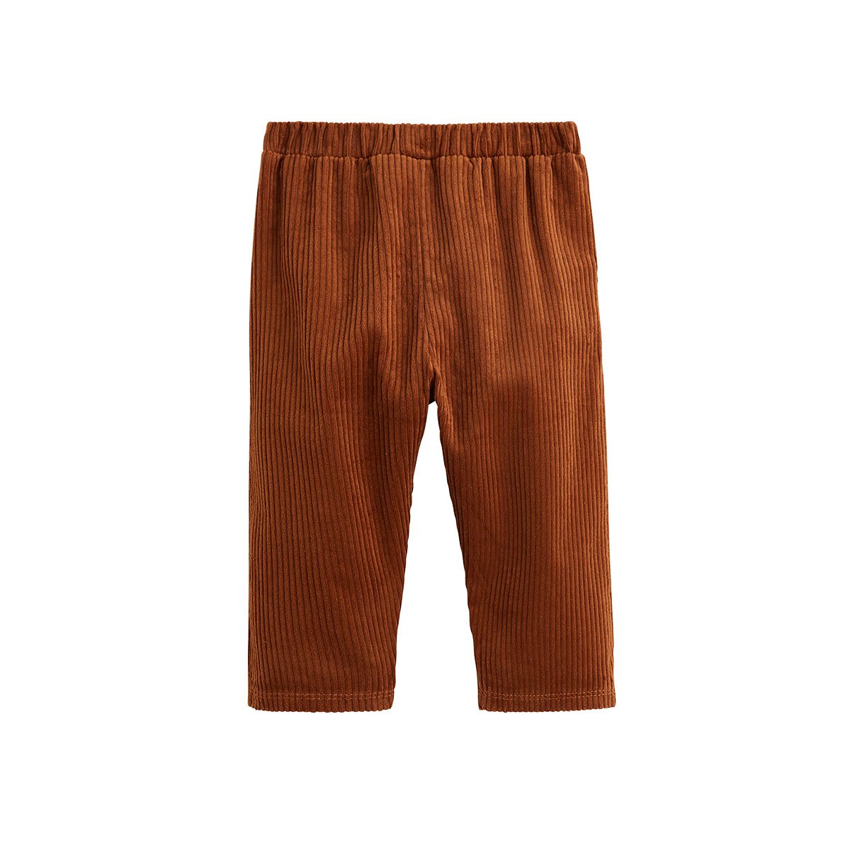Pantalon bébé en velours côtelé Moka marron, PETIT BEGUIN