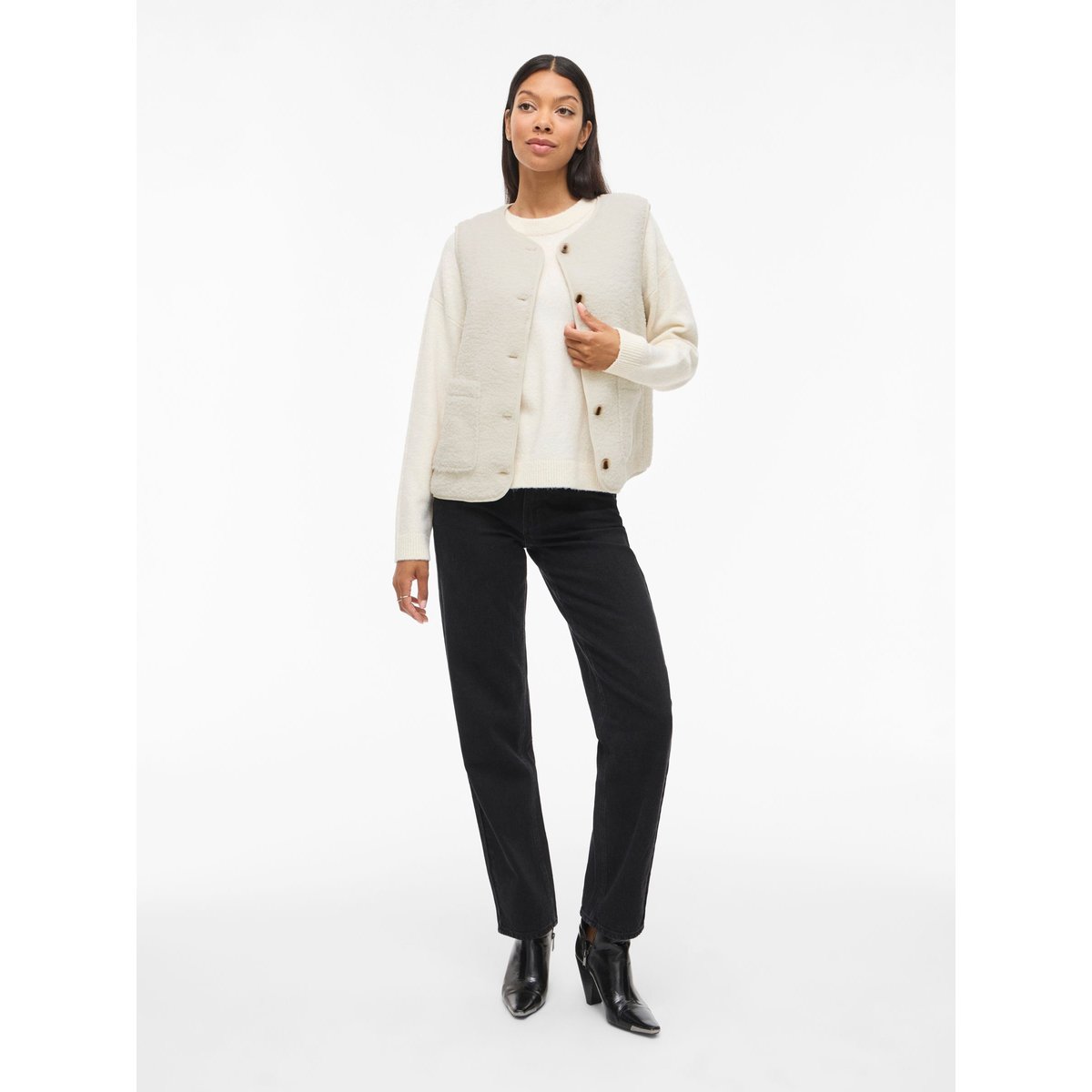 Gilet birch, VILA