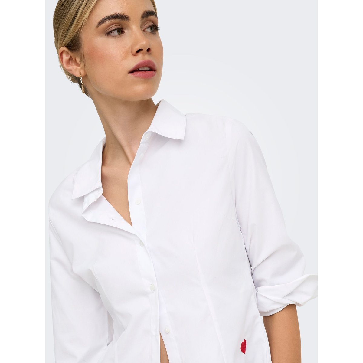 Chemise bright white, ONLY