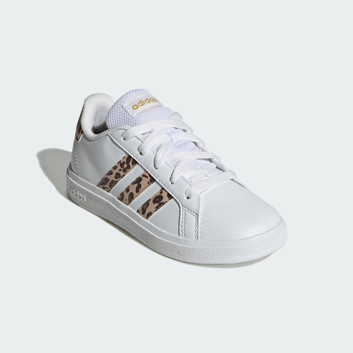 Baskets Grand Court 2.0 cloud white / magic beige / matte gold, ADIDAS SPORTSWEAR
