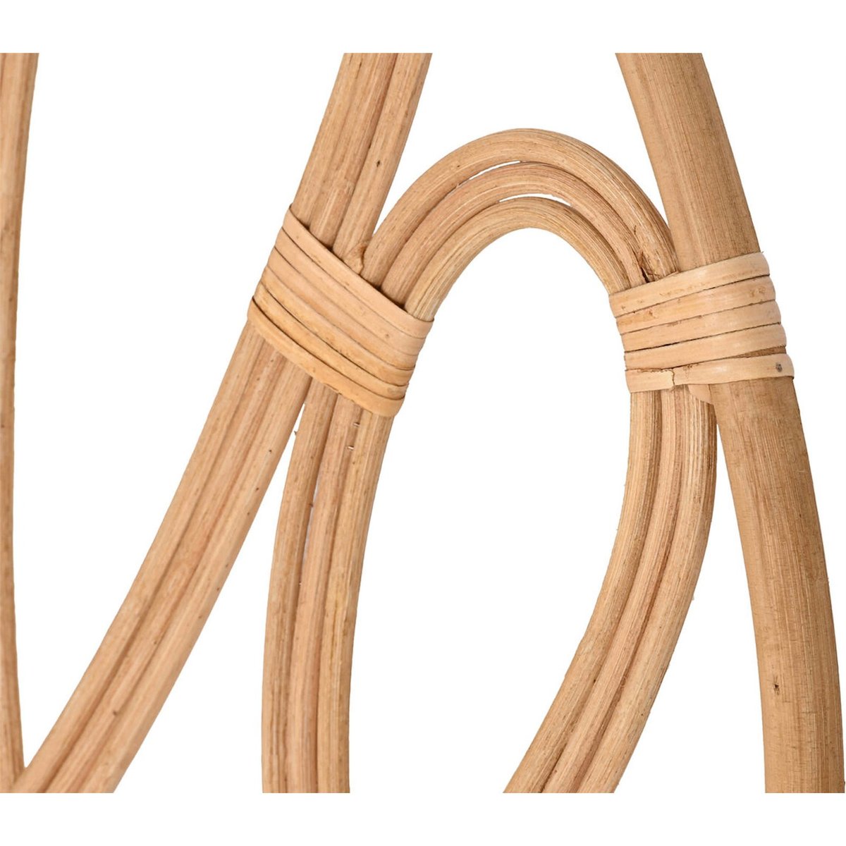 Tête de lit en bambou et rotin style scandinave Scandi naturel bambou clair et rotin, RECOLLECTION