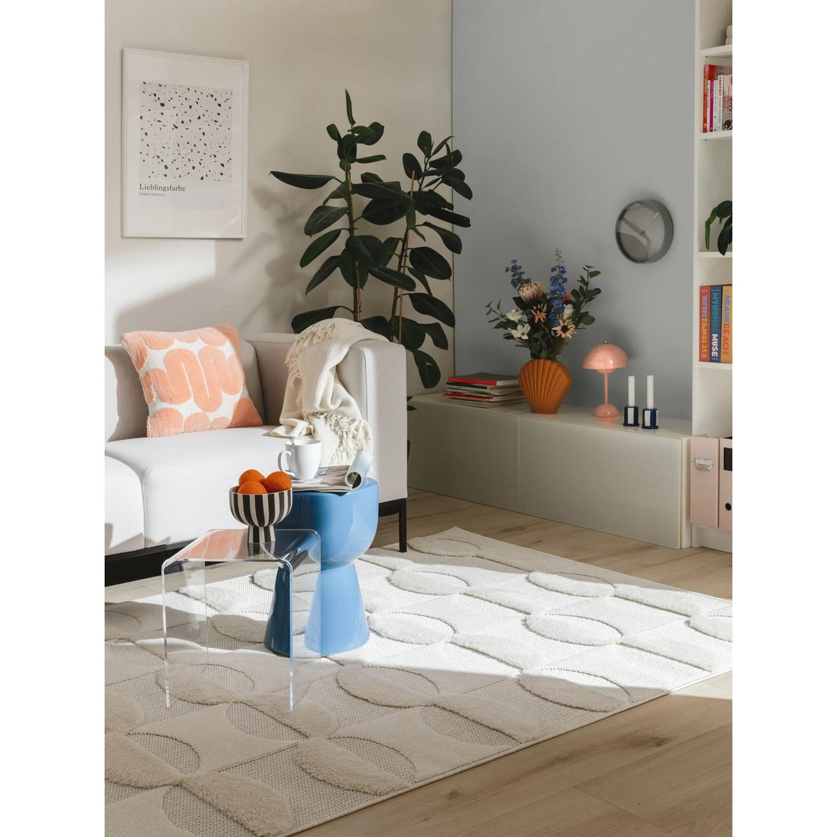 Tapis HARO crème, BENUTA 