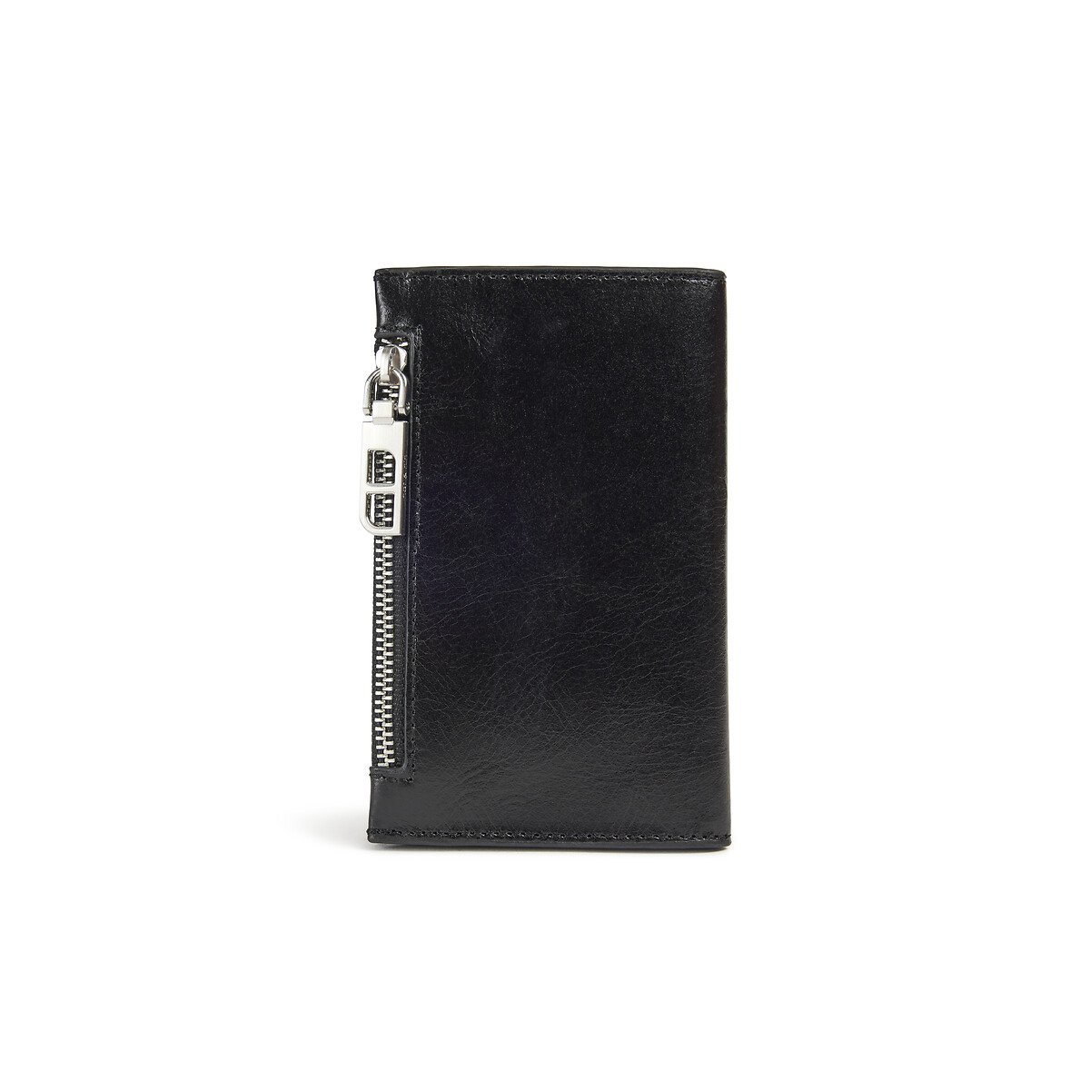 Oshi Leather Wallet black, NAT & NIN