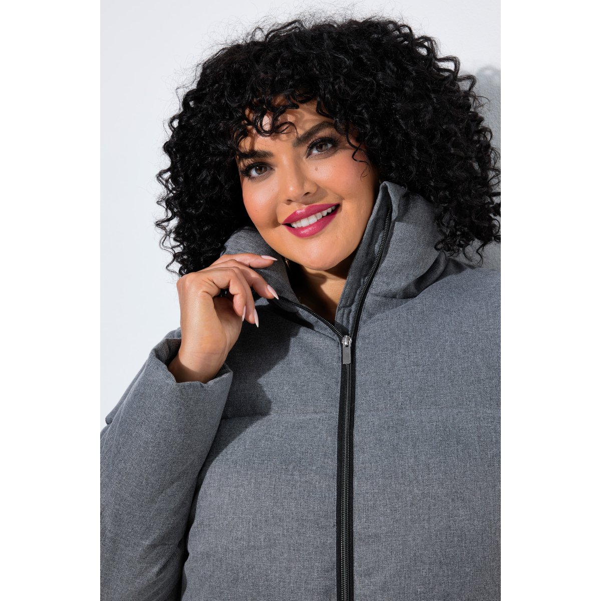Veste matelassée HYPRAR gris chiné, ULLA POPKEN