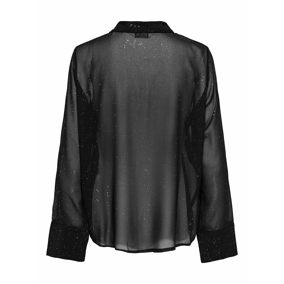 Sheer Blouse black, ONLY