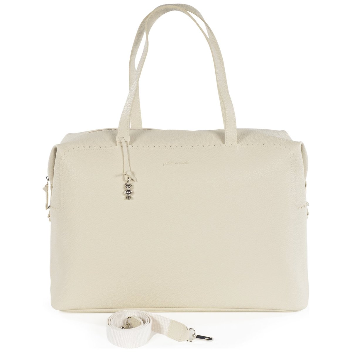 Sac week-end beige, PASITO A PASITO
