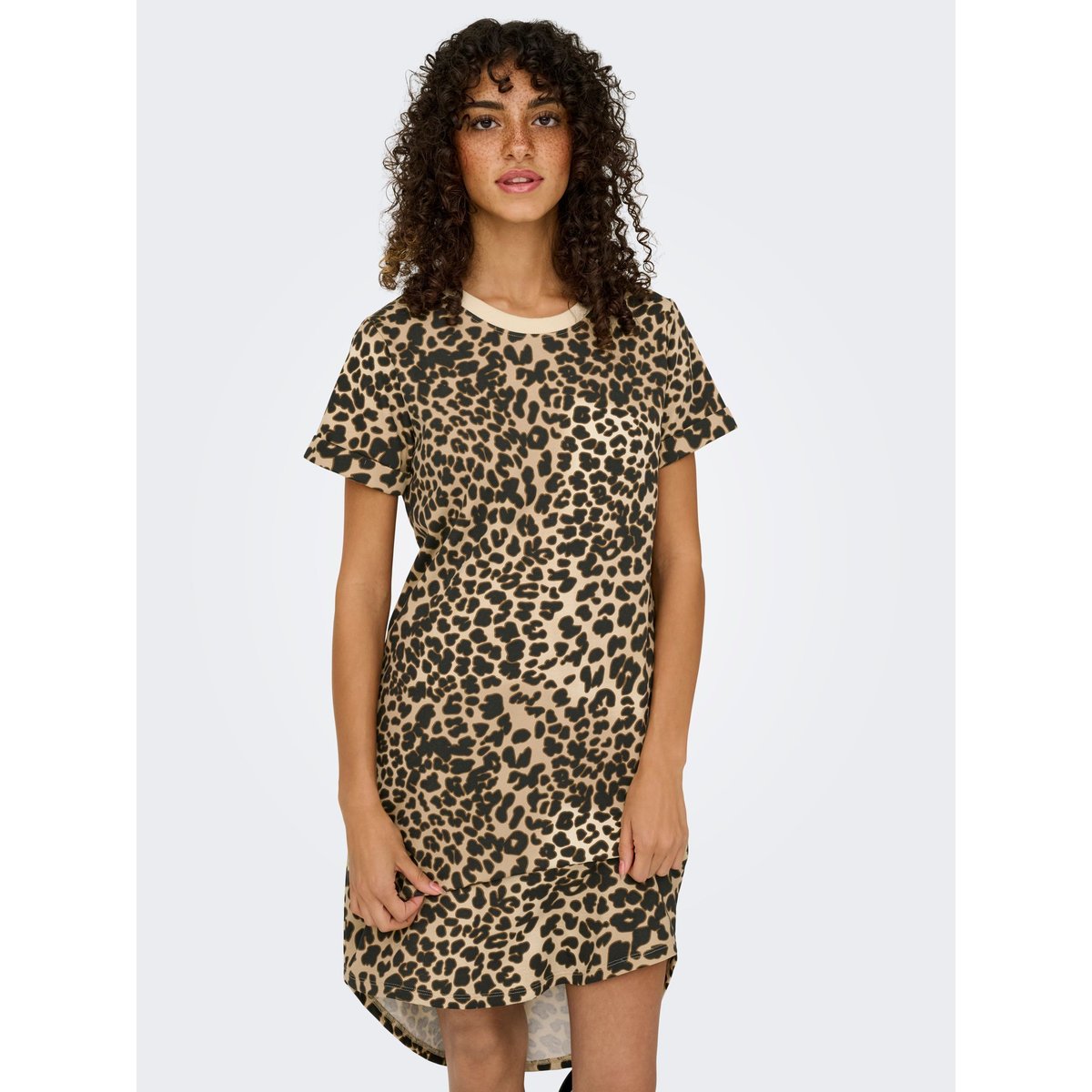 Robe Molletonnée toasted coconut, JDY