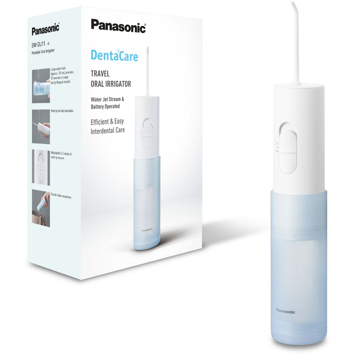 Hydropulseur de voyage EW-DJ11-A503 couleur unique, PANASONIC