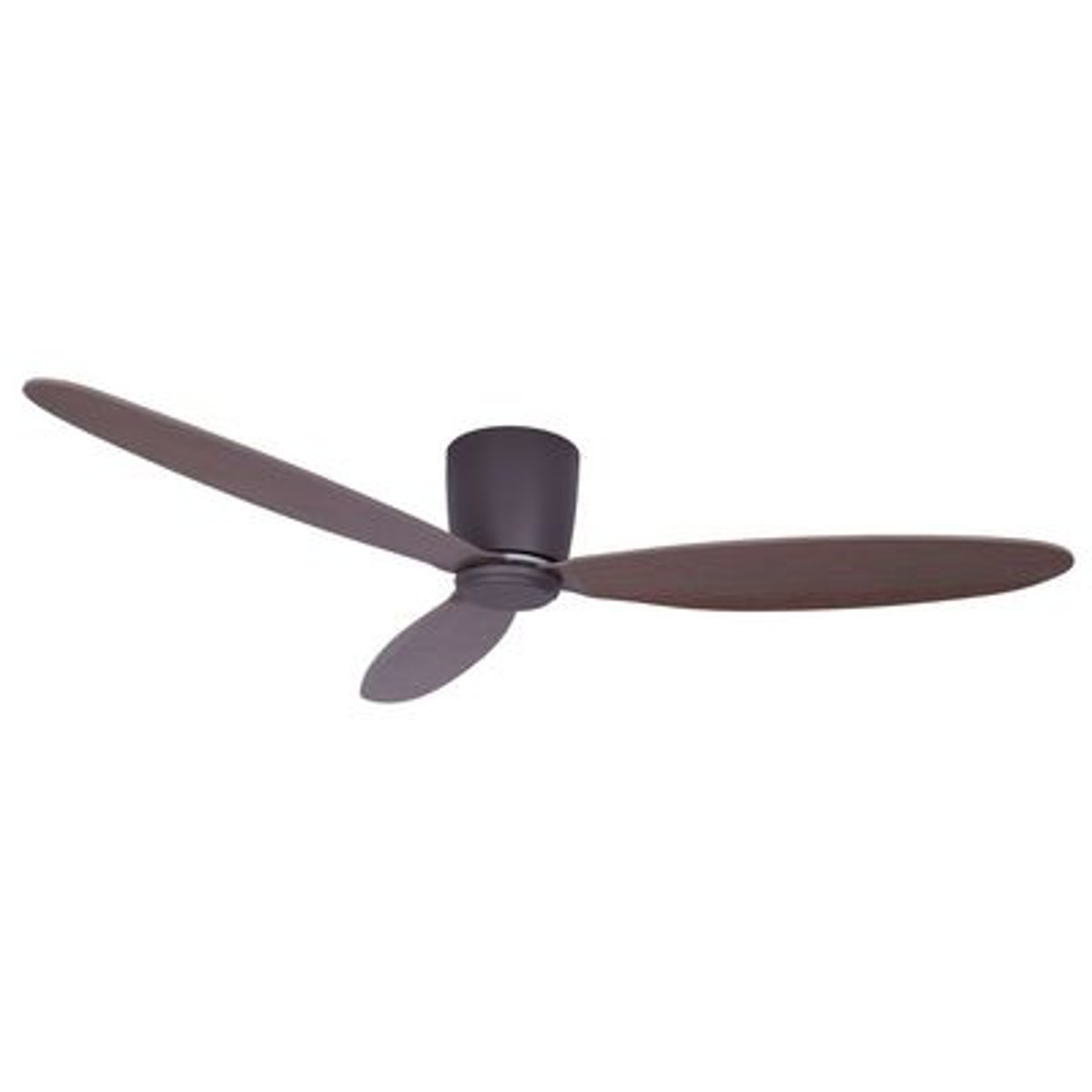 Ventilateur  plafond  RADAR bronze -  bois fonce, BOUTICA-DESIGN