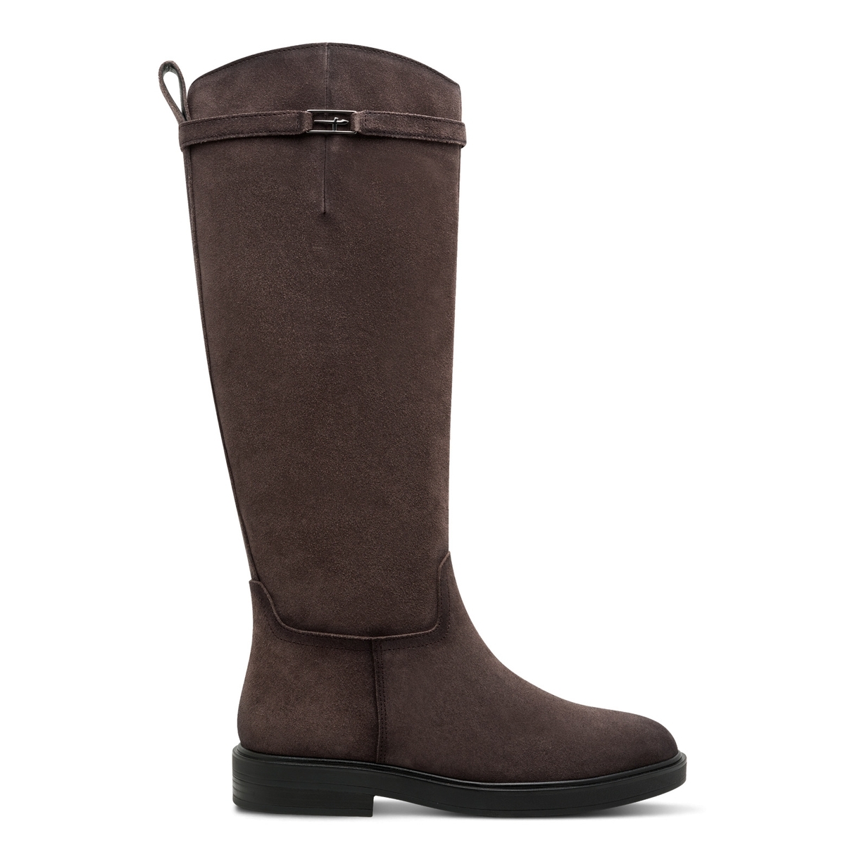 Bottes en cuir marron, TAMARIS