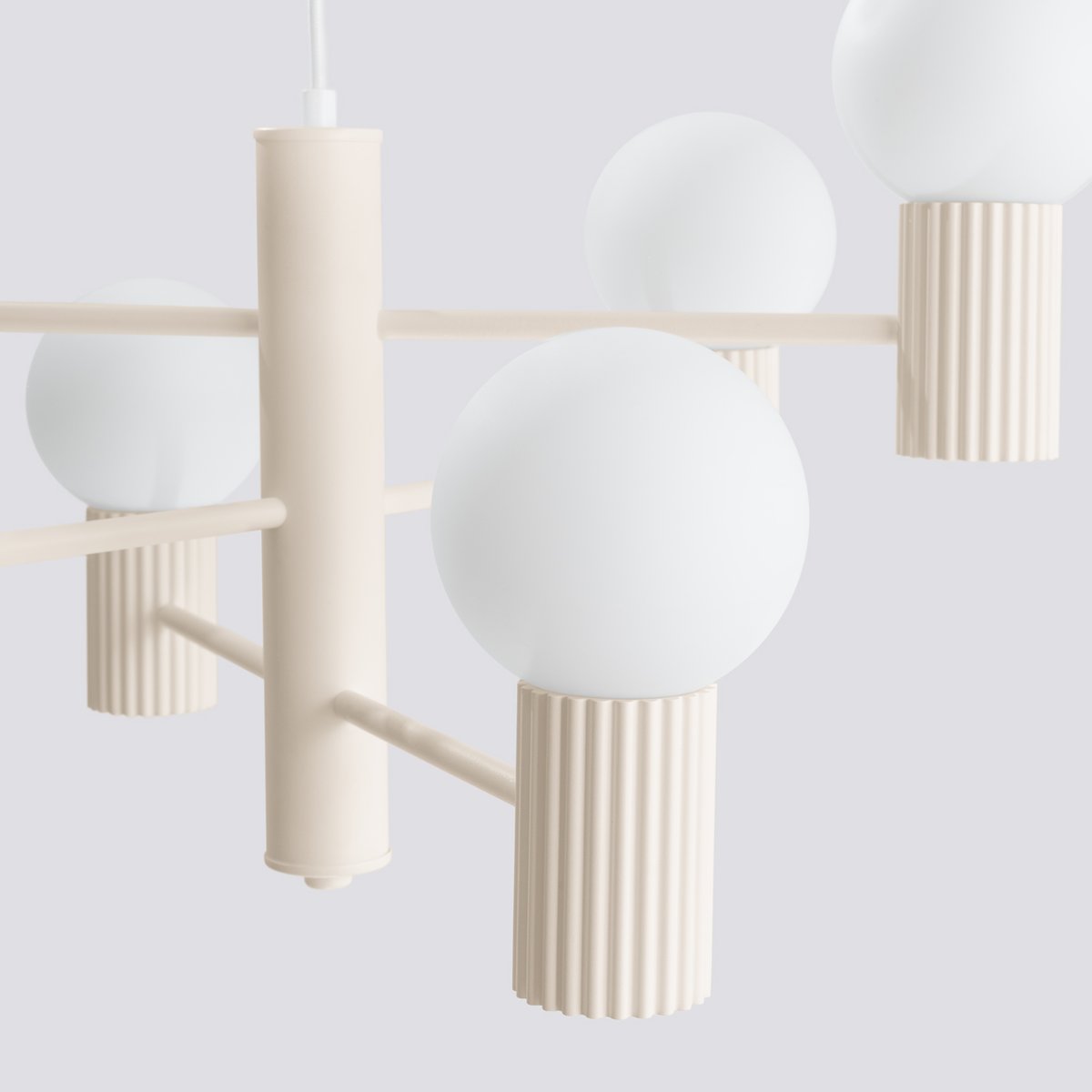 Lustre Aluminium Beige G9 6 Halo beige, EDEN