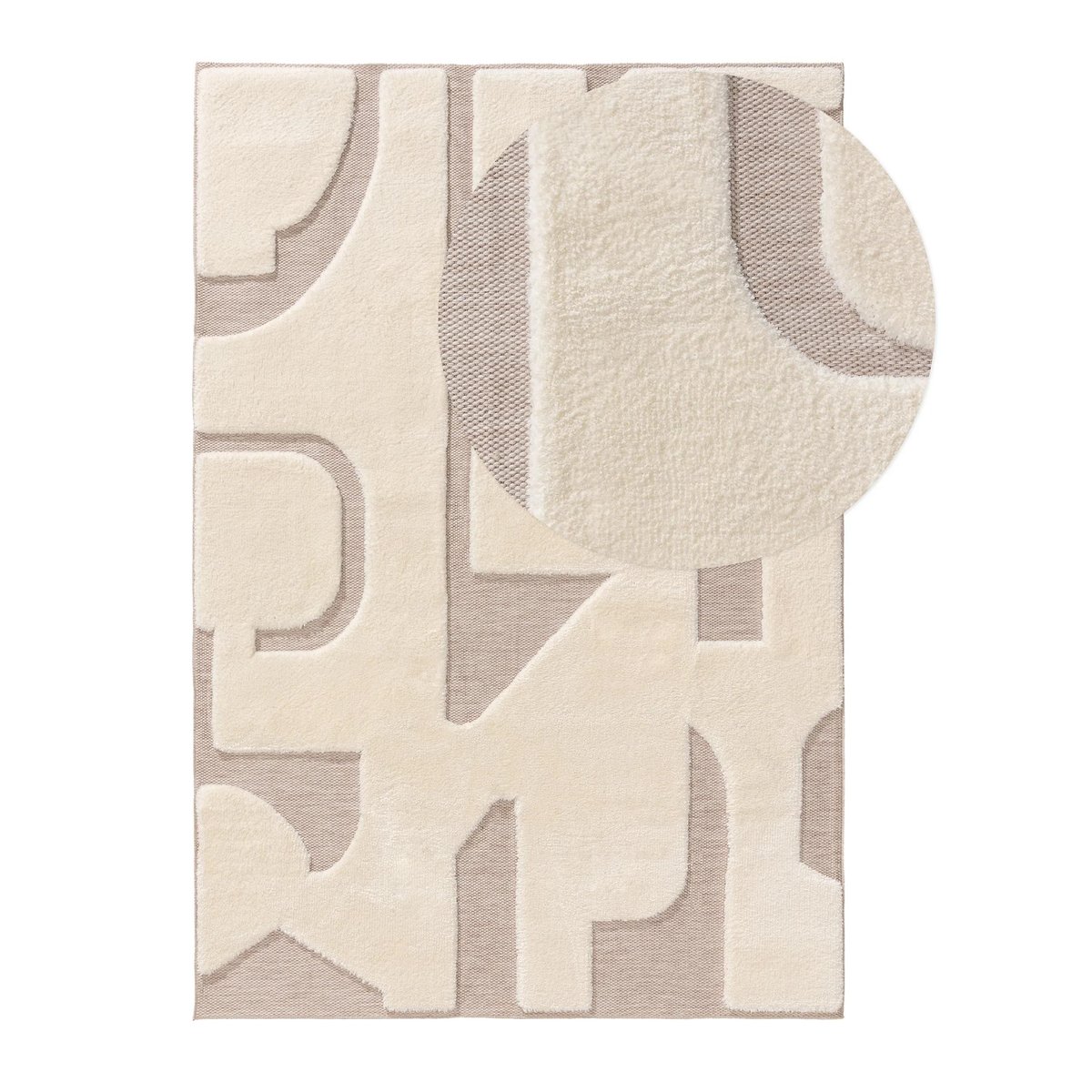 Tapis ELANIE crème/beige, BENUTA