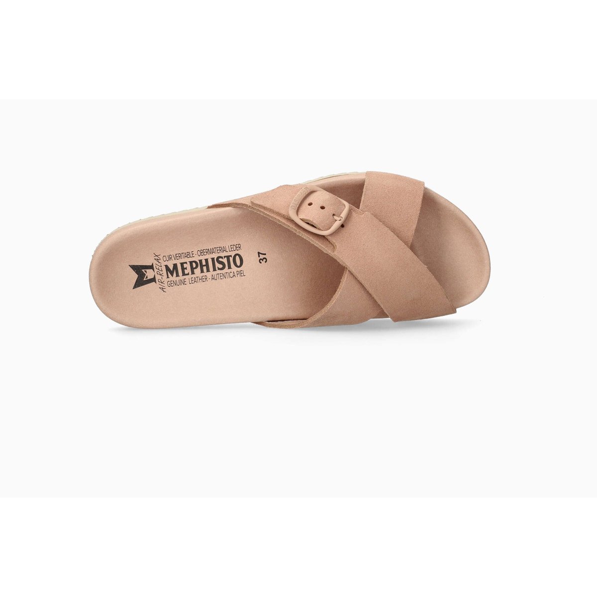 Sandales en cuir KENNIE rose 5144, MEPHISTO