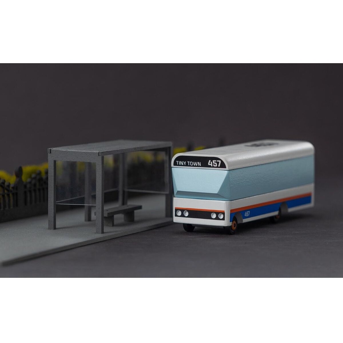 Tiny Town Bus blanc, CANDYLAB TOYS