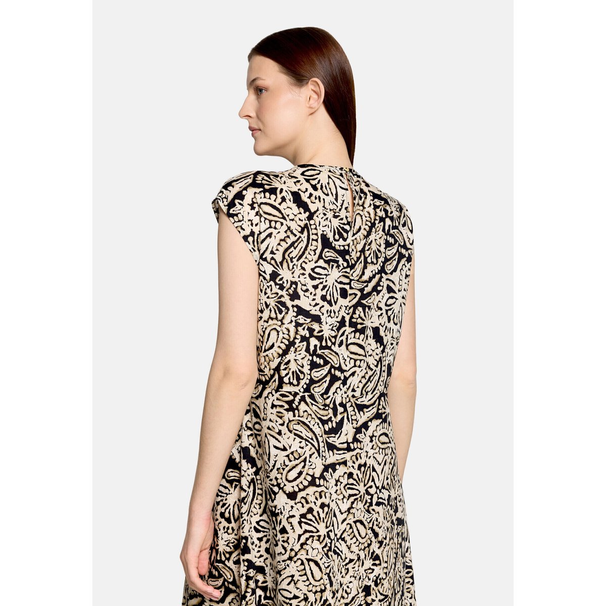 Robe longueur midi à motifs nature/black, CARTOON