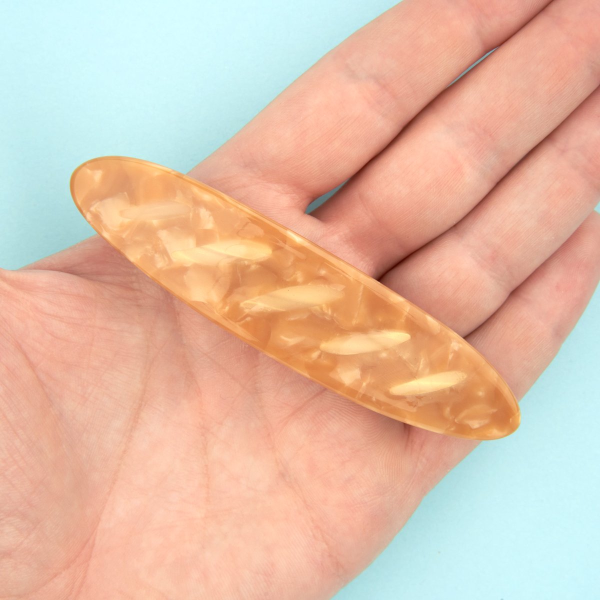 French barrette BAGUETTE beige, COUCOU SUZETTE