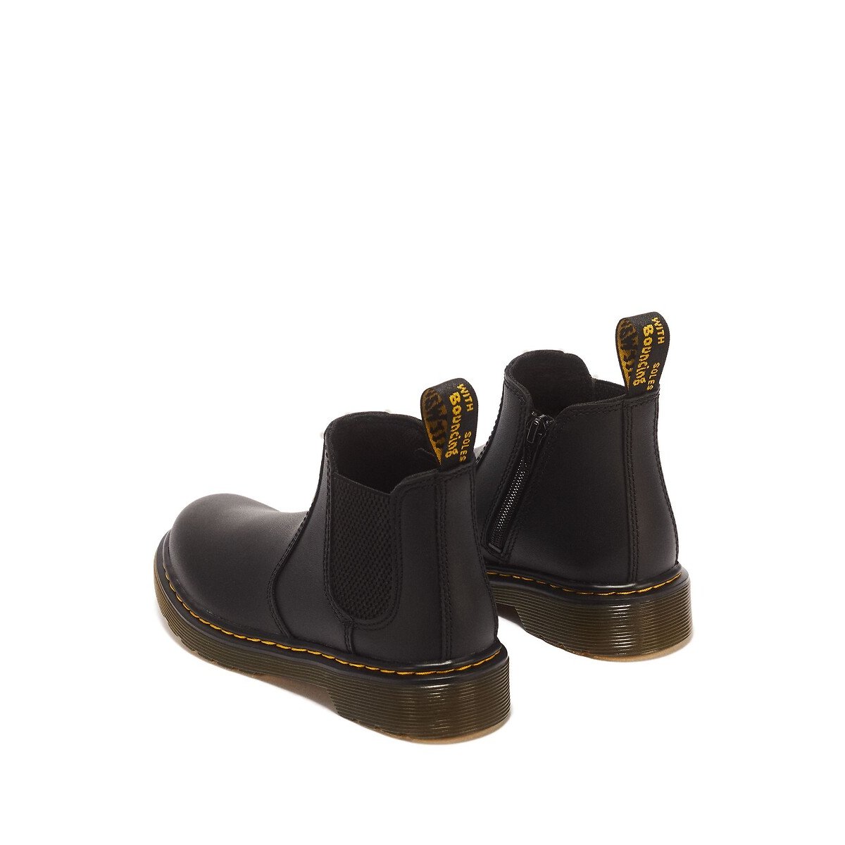 Bottines chelsea cuir 2976 softy noir, DR. MARTENS