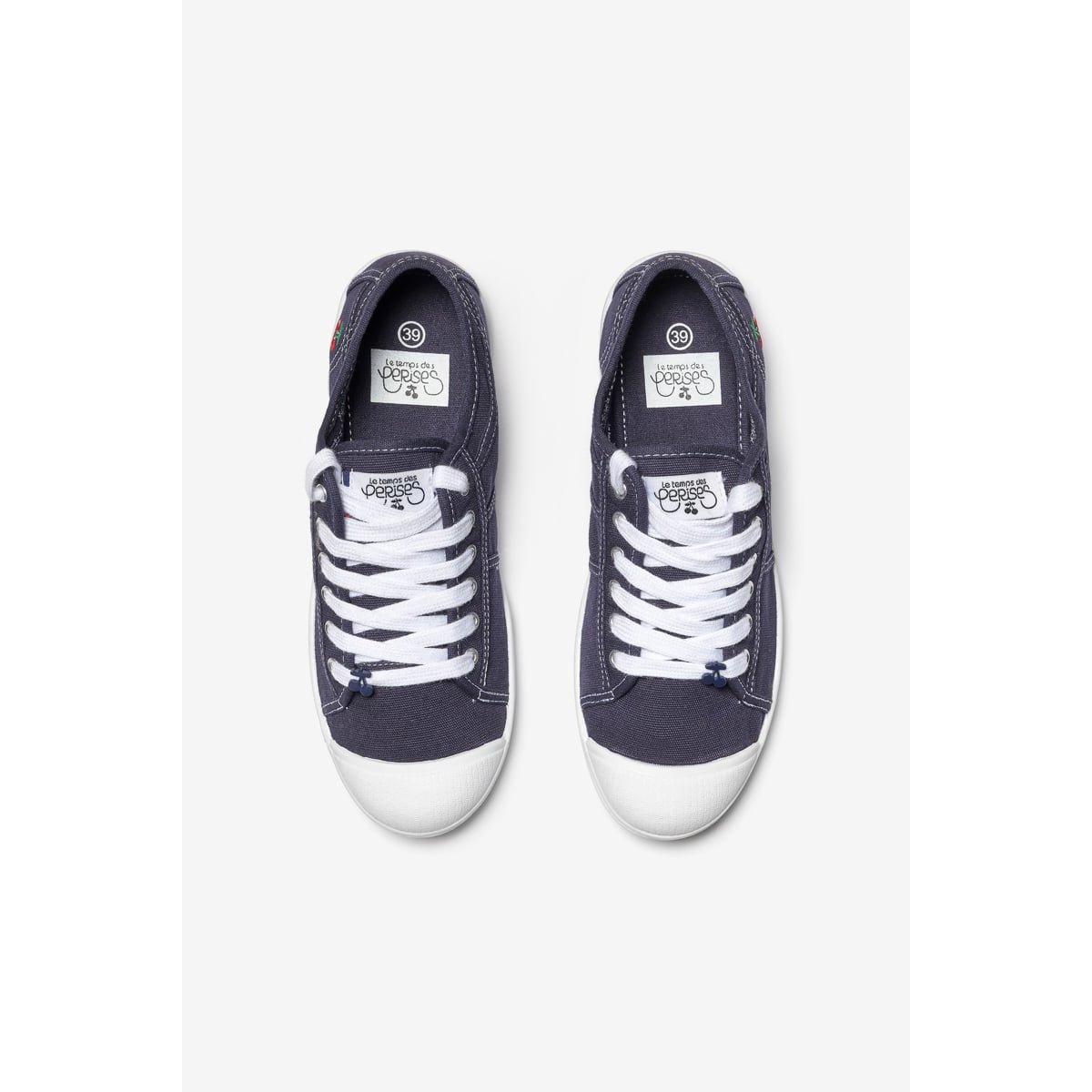 Baskets Basics indigo, LE TEMPS DES CERISES