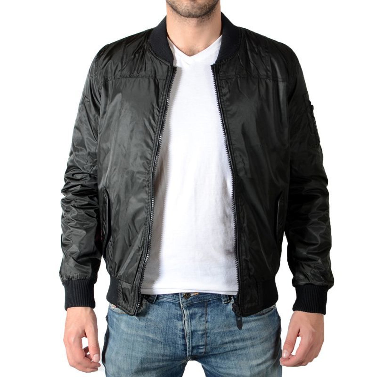 Blouson Miller Fighter Army Reversible noir, REDSKINS