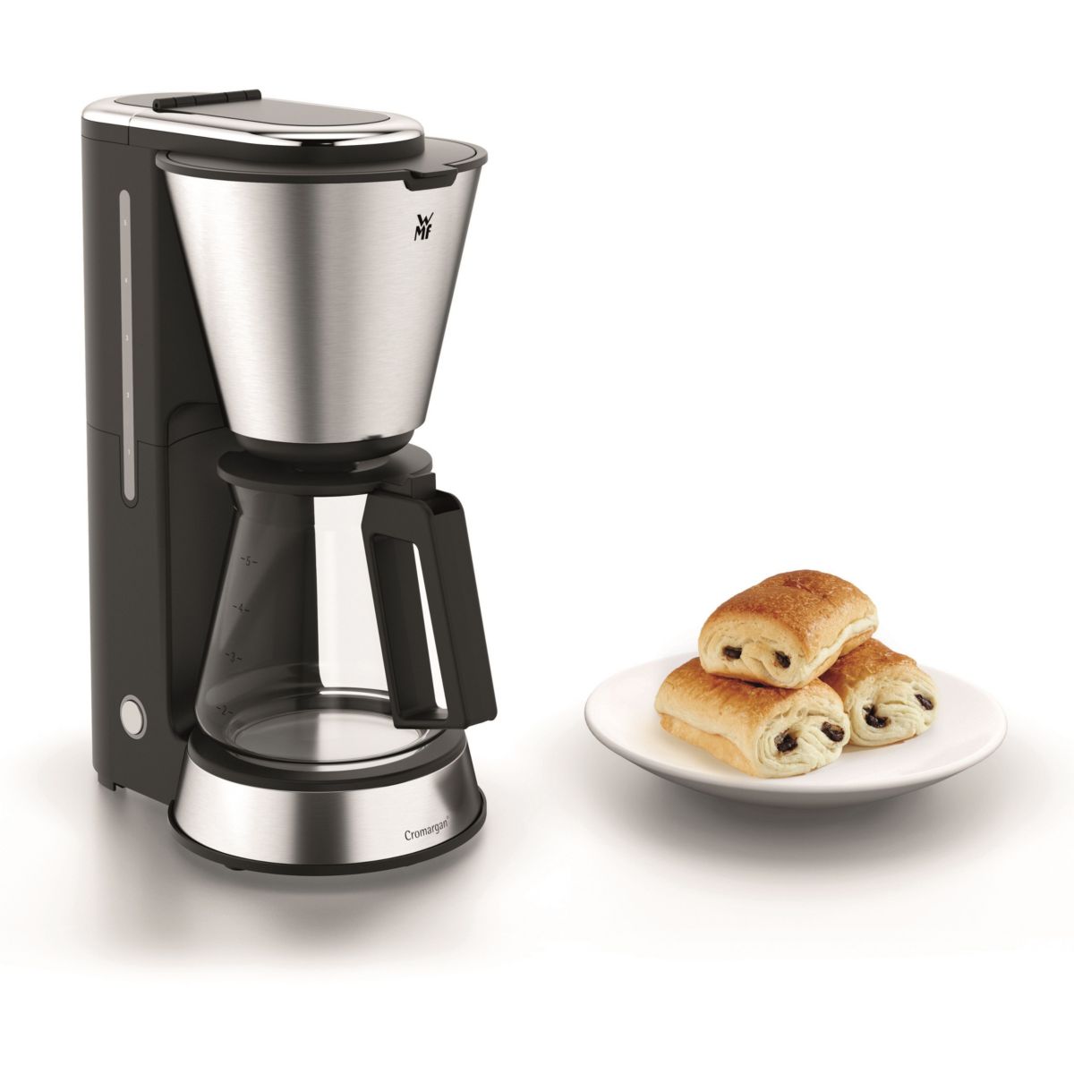 Cafetière filtre Kitchen Minis Aroma en verre argent / métallique, WMF