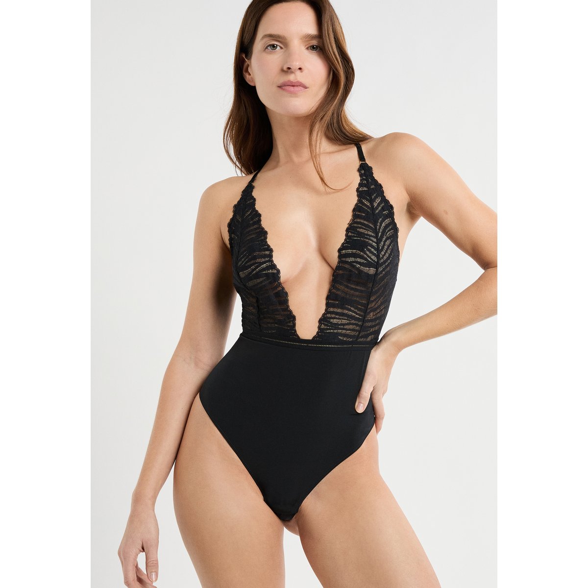 Body en dentelle ONYX noir, ETAM