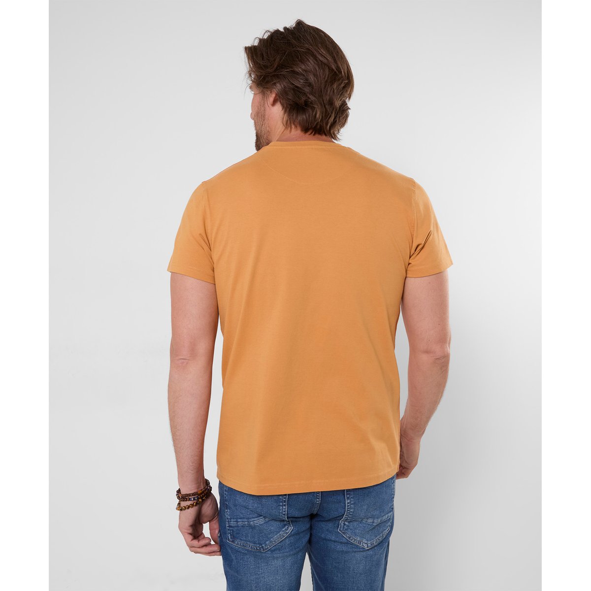 T-shirt Imprimé Loutre Cowboy marron, JOE BROWNS