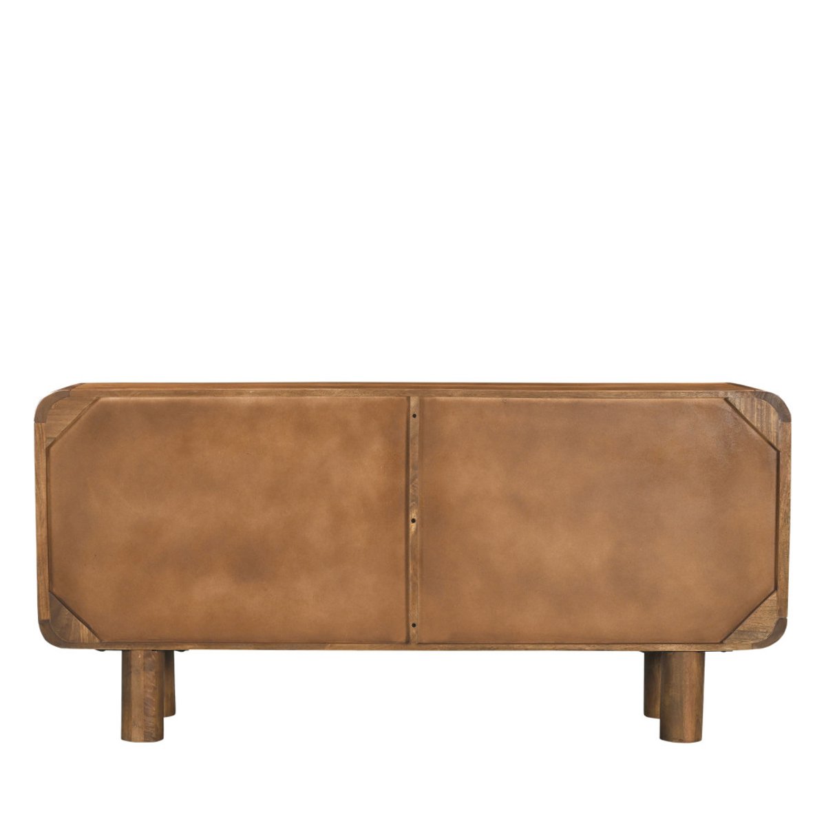 Buffet 4 portes en bois massif L160cm- SIRA bois foncé, DRAWER